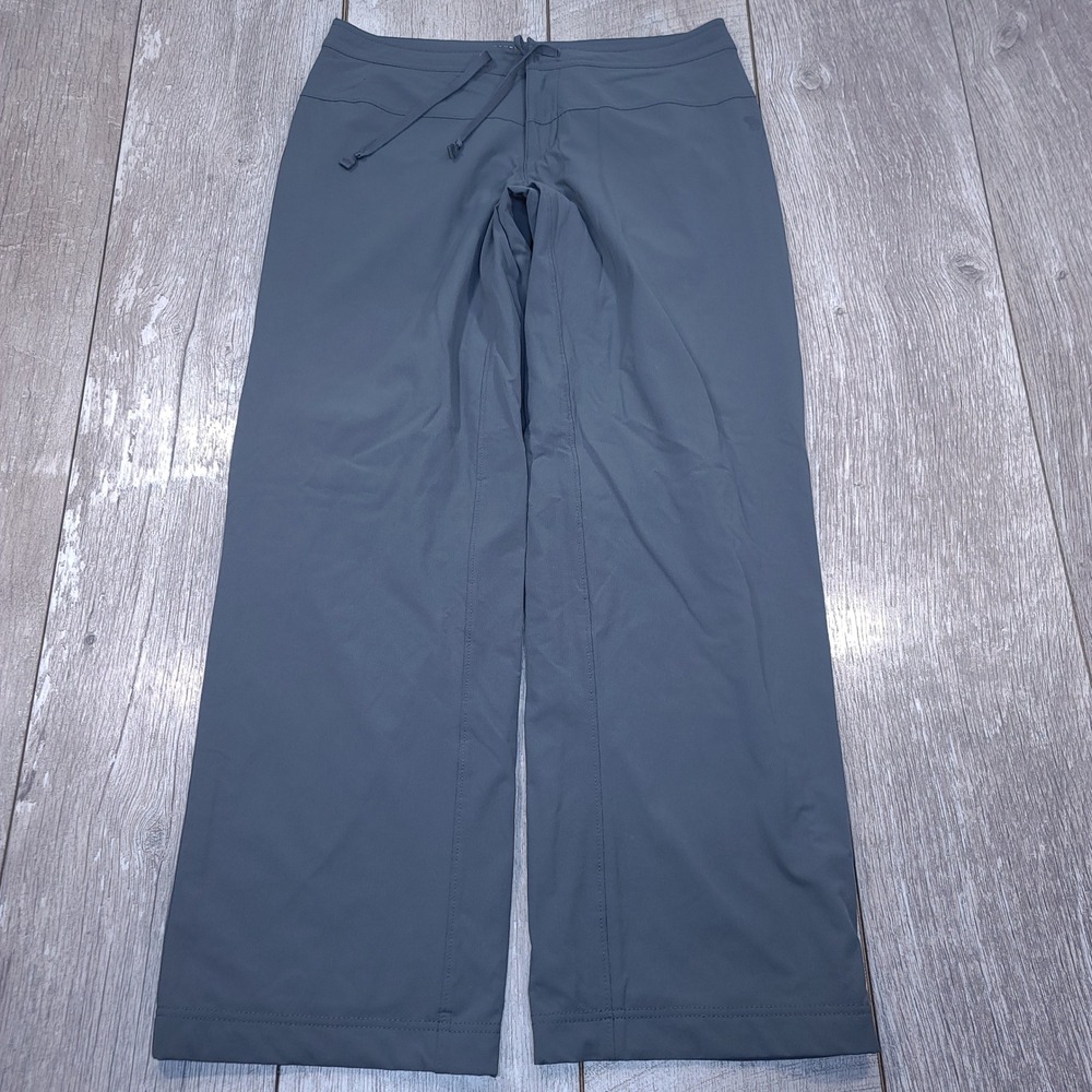 Mountain Hardwear Yumalina Fleece Lined Pants Women 6 Gray Outdoor Hiking Winter